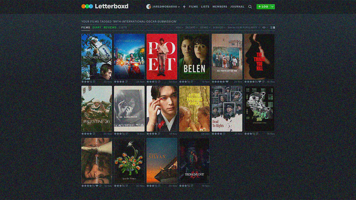 A Letterboxd list of the 98th International Oscar Submissions I've seen so far.